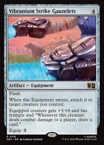 Vibranium strike gauntlets - vibranium, 118